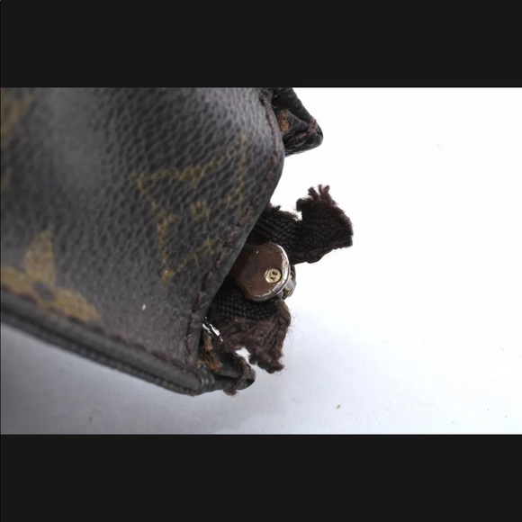 Auth Louis Vuitton Monogram Poche Toilette 15 Cosmetics Pouch M47546 LV - Picture 7 of 11